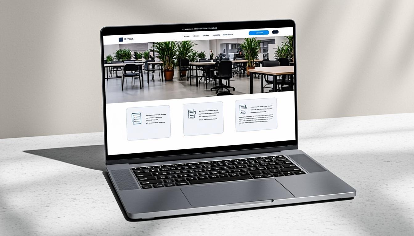 Beispiel einer Friseur-Webseite